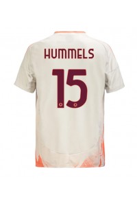 AS Roma Mats Hummels #15 Jalkapallovaatteet Vieraspaita 2024-25 Lyhythihainen